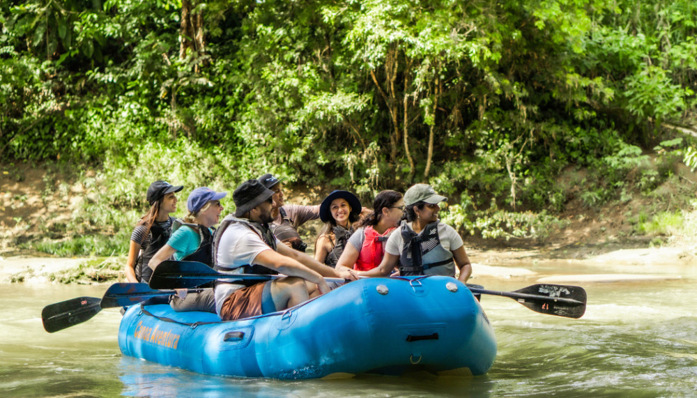 Wildlife Safari Float by Raft in Peñas Blancas River from Arenal