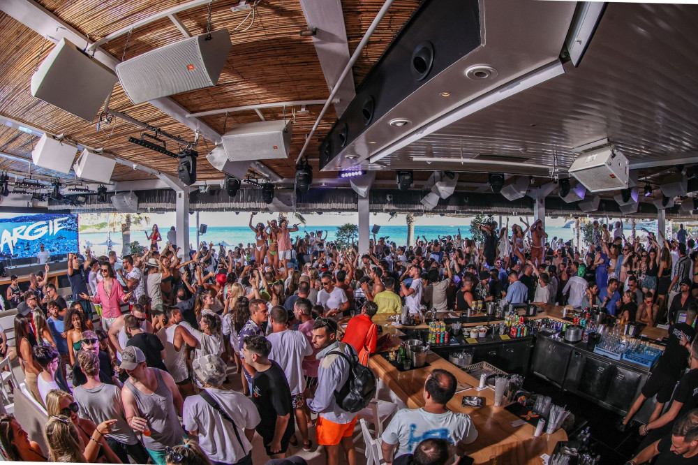 Day Party at Best Beach Clubs in Mykonos