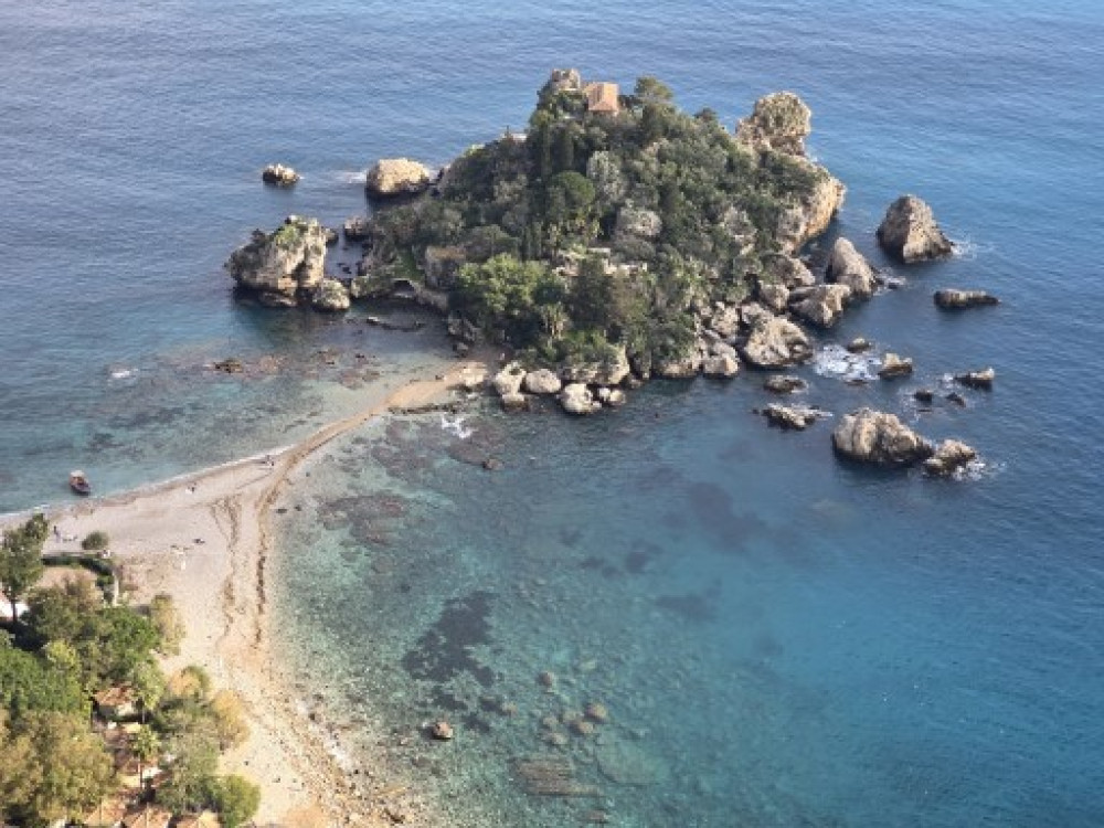 Taormina boat tour with Panoramic photo stops from Taormina