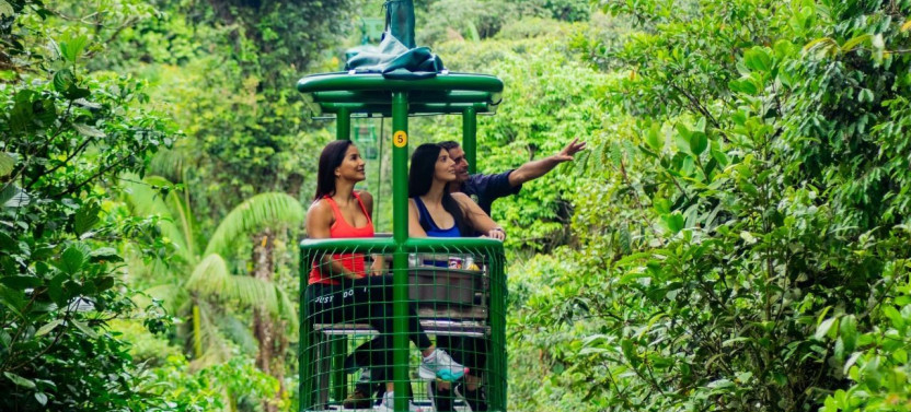 Arial Tram and Nature Hike in Braulio Carrillo Rainforest Park