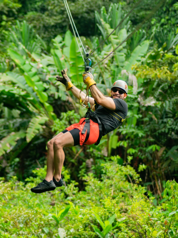 Canopy Zip-line Eco-Adventure Braulio Carrillo Rainforest Park