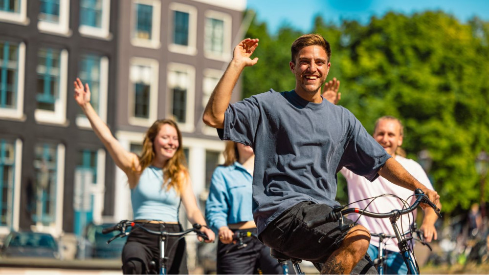 Five Day Bike Rental in Amsterdam - From Dam Square