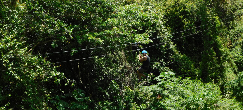 Squirrel Monkey Encounter and Zip Lines Adventure