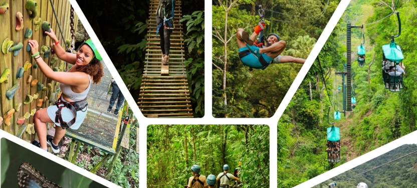5-In-1 Pass: Rainforest Park Jacó Extreme Adventure