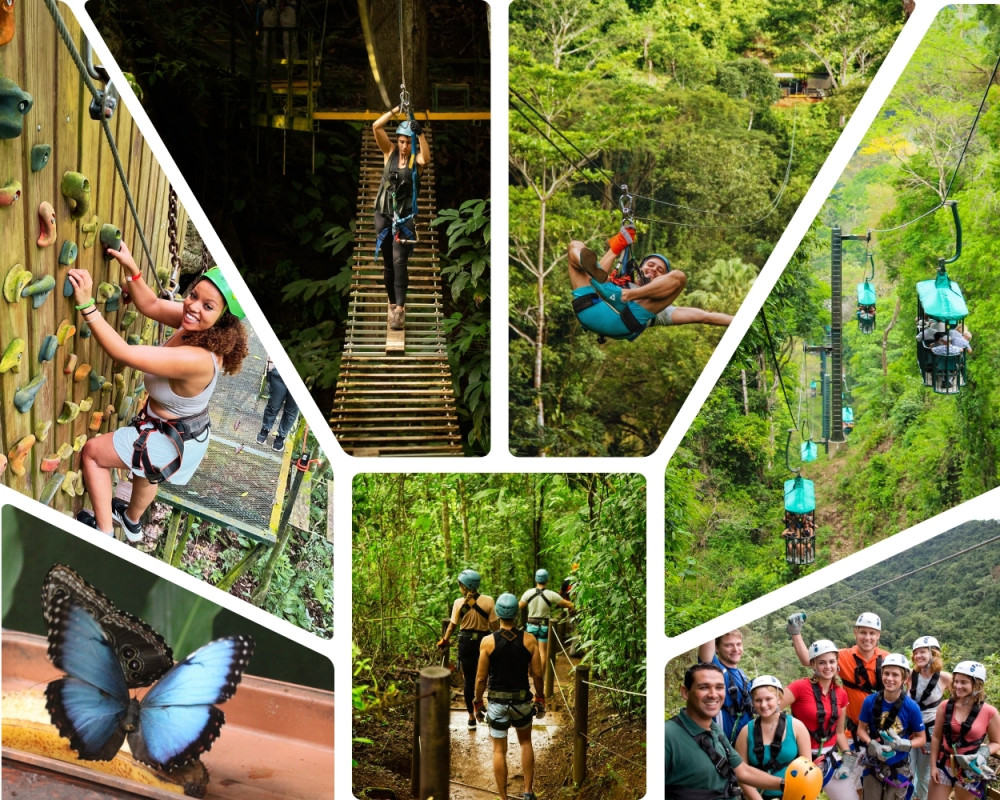 5-In-1 Pass: Rainforest Park Jacó Extreme Adventure