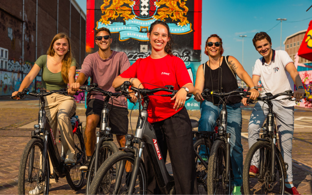 Amsterdam E-Bike sightseeing tour