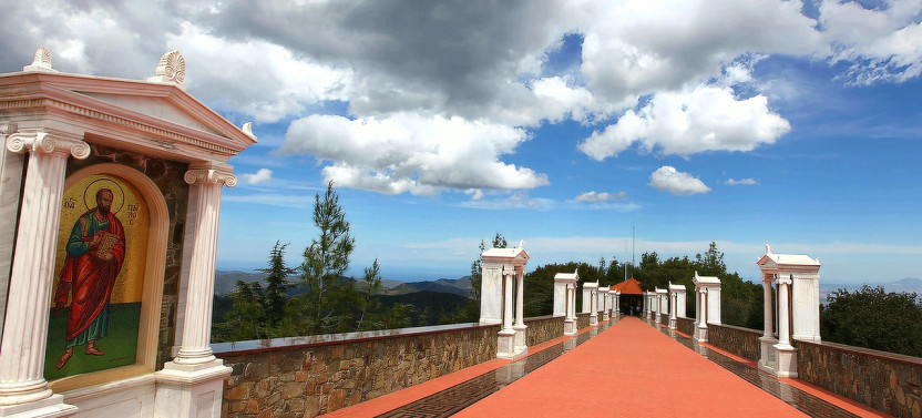 Troodos, Omodos & Kykkos Monastery Full-Day Tour from Paphos