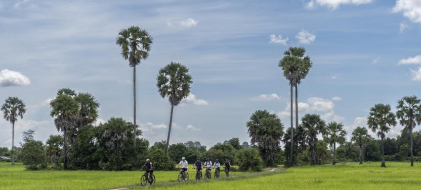 Siem Reap: Private Bike Tour to Angkor Wat, Bayon & Ta Prohm with Lunch