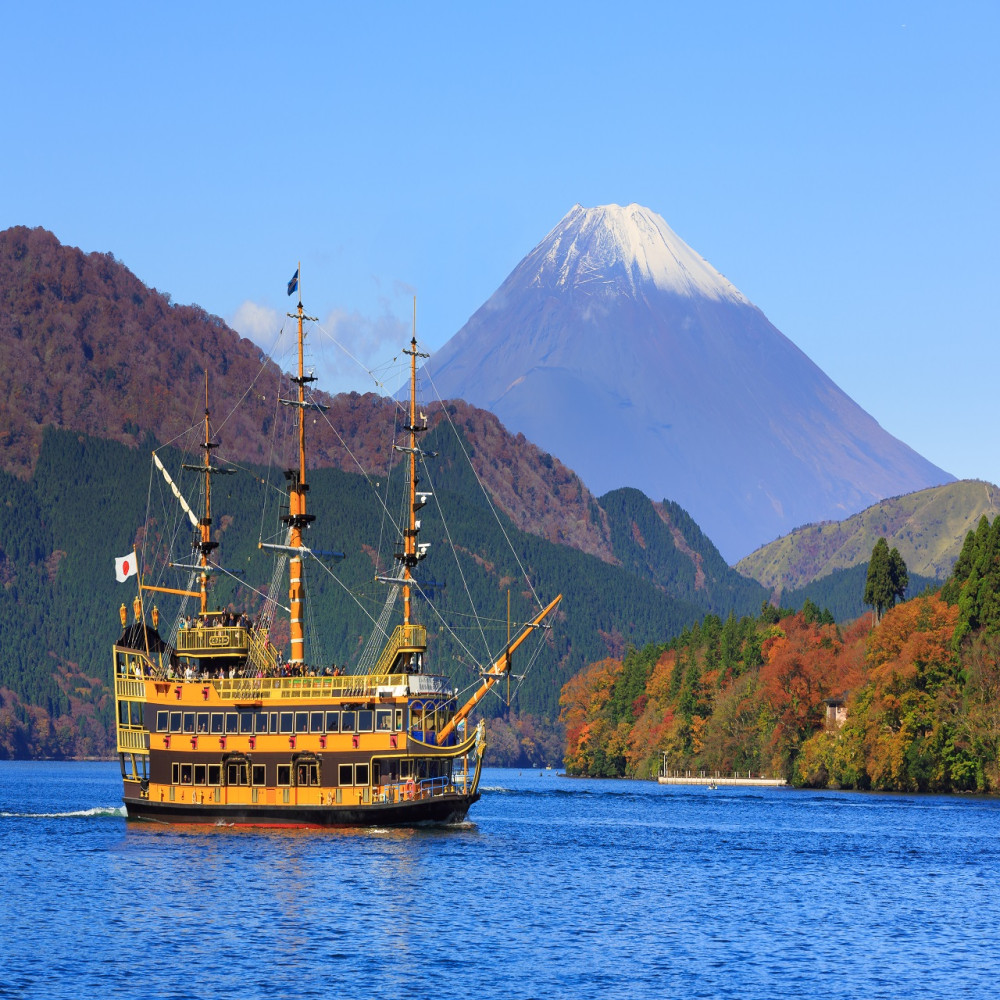 Mt. Fuji, Owakudani, Hakone, Lake Yamanaka and Oshino Hakkai Day Tour