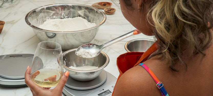 Exclusive Pizza & Gelato Cooking Experience with Premium Italian Wine