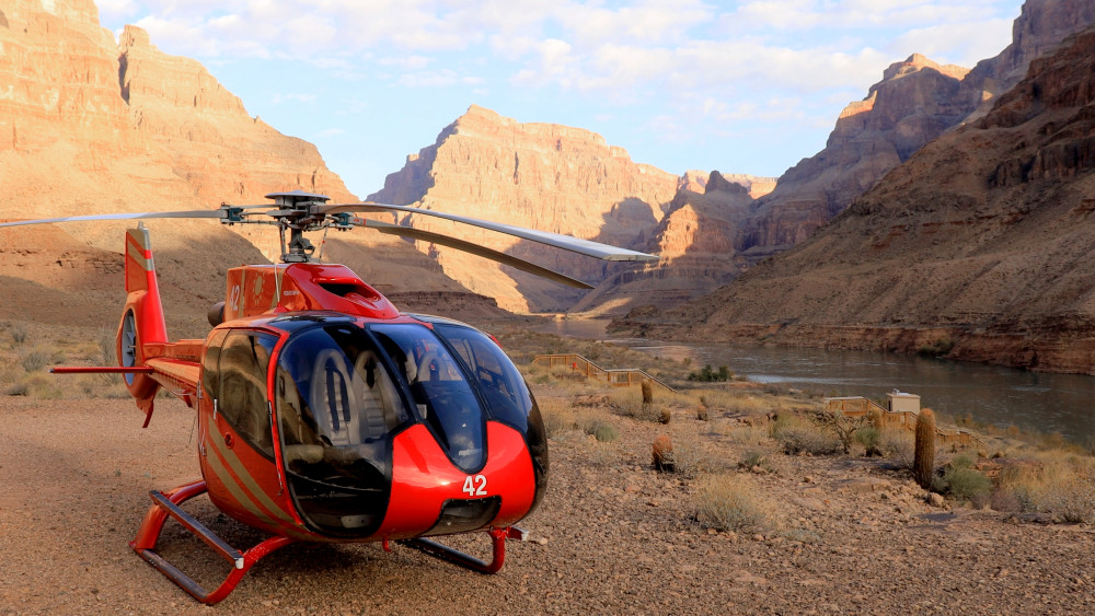 Skywalk Getaway with Helicopter and Boat Tour