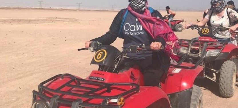 6 Hour Quad Bike Desert Safari From Hurghada With Camel Ride and Dinner