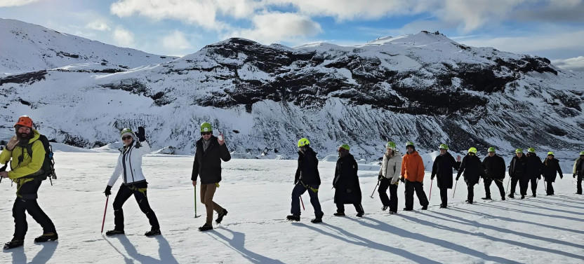 Frozen Footsteps & Coastal Wonders: Glacier Hike/South Coast Attractions