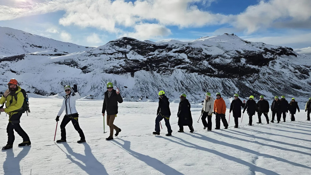 Frozen Footsteps & Coastal Wonders: Glacier Hike/South Coast Attractions