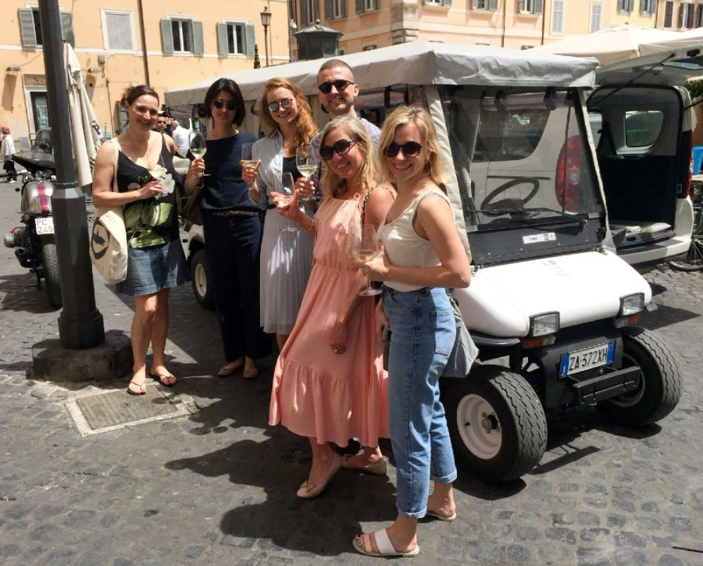 Eat Like a Roman: Private Half-Day Food Tour by Golf Cart