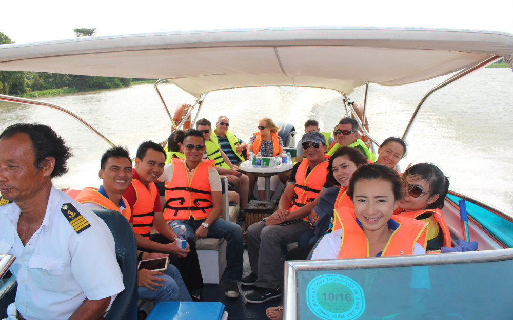 VIP Tour From Ho Chi Minh to Cu Chi Tunnels by SpeedBoat