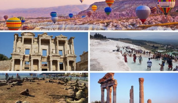 A picture of 10 days 9 nights Istanbul - Ephesus - Pamukkale - Antalya - Cappadocia Tour