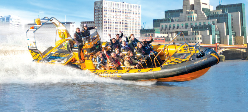 Thames RIB: Ultimate Spy Experience Cruise Tour - 60 Minutes