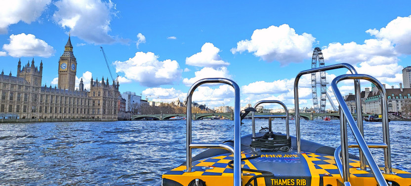 Thames RIB: Ultimate Spy Experience Cruise Tour - 60 Minutes