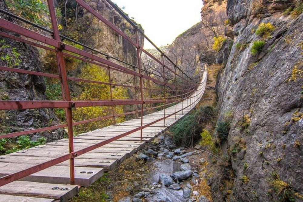 Half-Day Private Hiking Adventure in Cahorros Monachil