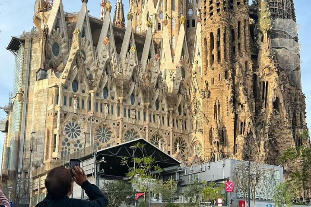 Wonders of Gaudi: Park Guell & Sagrada Familia Private Tour
