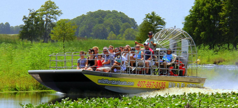 Central Florida Everglades: Airboat, Safari Park Tour & BBQ Lunch w/ Pickup
