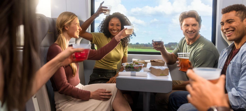 Brightline Trains Transfer from Miami to Orlando
