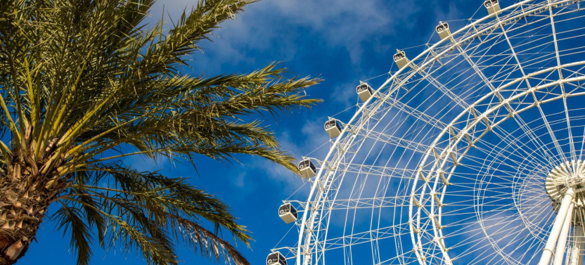 Icon Park 3 Attractions:Orlando Eye, Madame Tussauds & SEALIFE Orlando