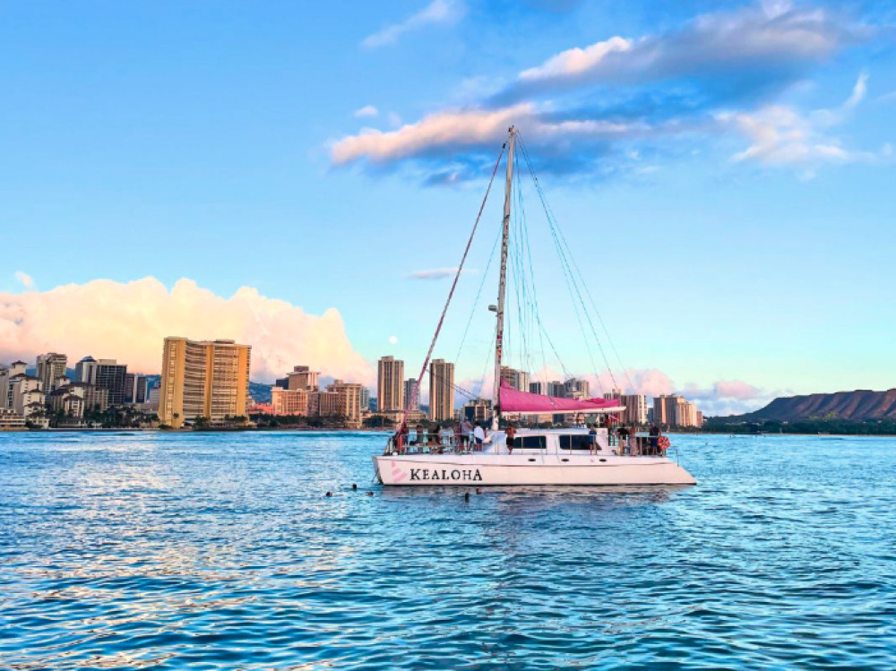 Pink Sails Waikiki