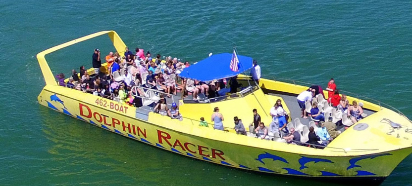 St. Pete Beach Area - Dolphin Racer Speedboat Adventure