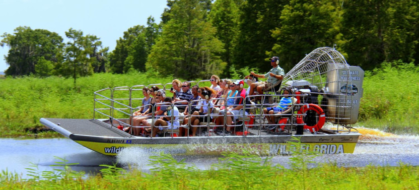 Airboat Ride at Wild Florida with Roundtrip Transportation