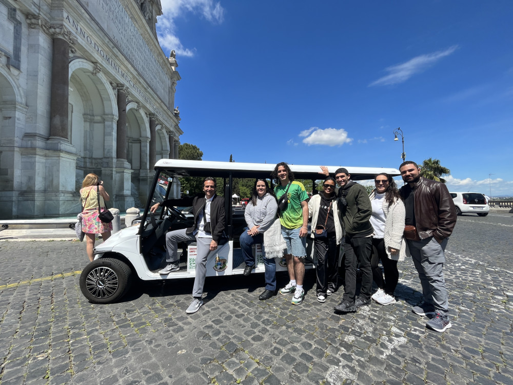 Semi Private Golf Cart tour of Catacomb & Ancient Appian
