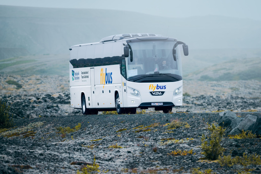 Flybus Transfer from Reykjavik Hotel to International Airport