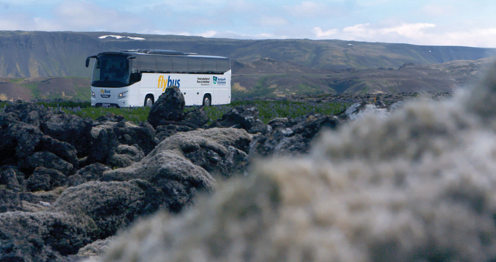 Flybus Transfer from International Airport to Reykjavik Hotel