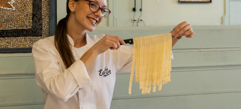 Learn to Make Pasta & Tiramisu with Wine and Limoncello Included