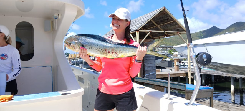 Private St Maarten Off-Shore Fishing (7.5 hrs)