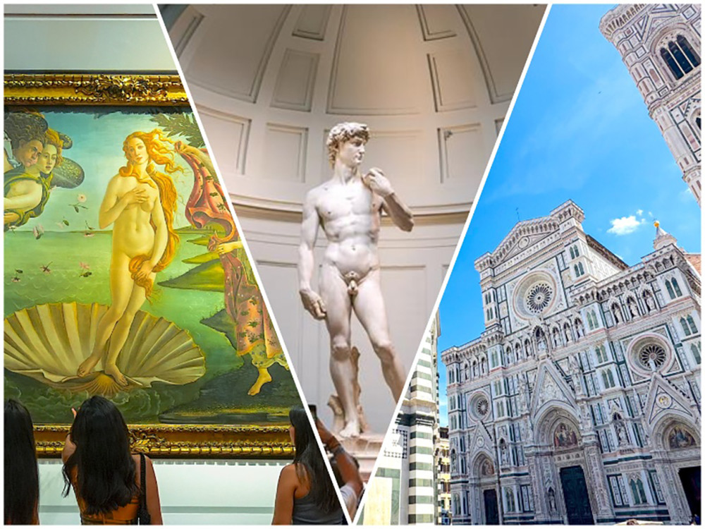 Florence in a Day Tour with Michelangelo's David and Uffizi