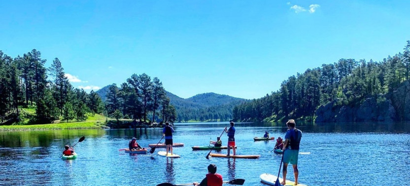 Private Pactola Lake Kayaking/Stand Up Paddle Boarding