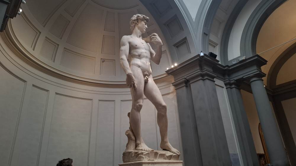 Accademia Gallery Ticket with mobile-guided Tour & Florence walking tour