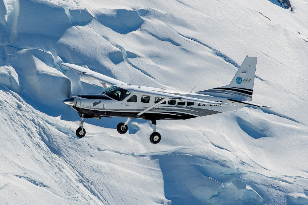 Milford Sound Scenic Flight & Big Five Glaciers