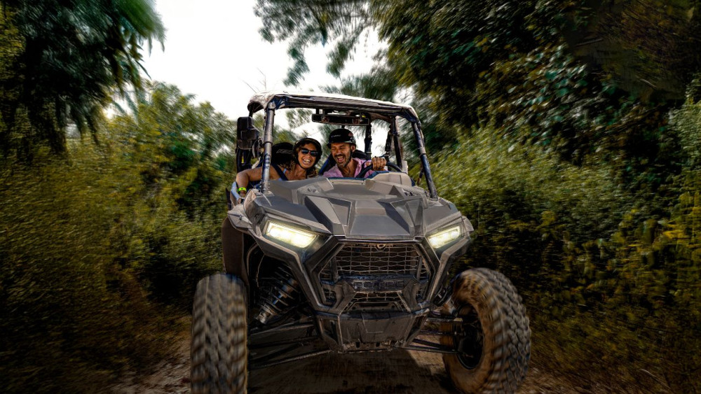 Cozumel: Buggy Off-Road Tour, KUZÁ Beach Park, Buffet & Open Bar