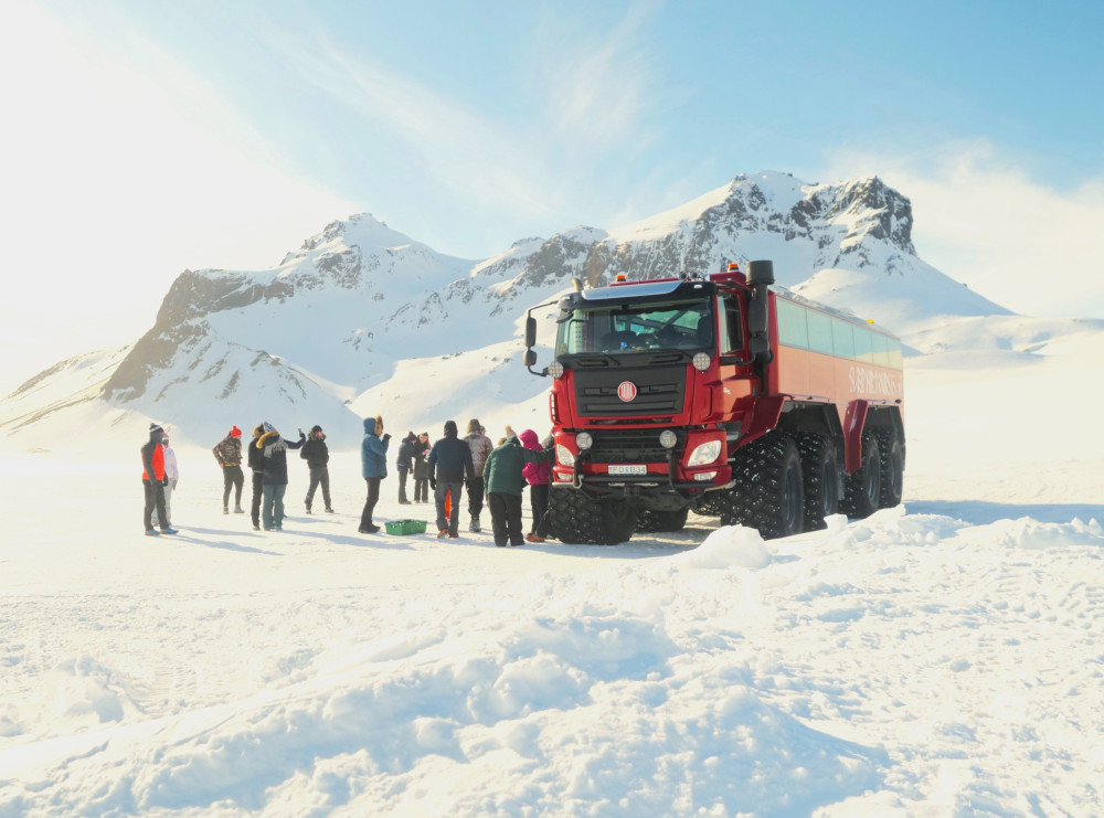 Golden Circle and Monster Truck Glacier Tour from Reykjavik