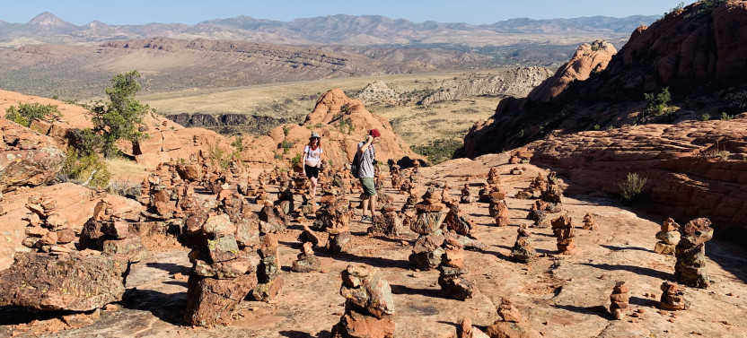 Vortex Hike of St George plus Cinder Cone Volcano Walk