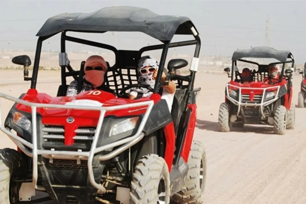 Family Buggy Car With Camel Ride & Bedouin Village With Transfer - Hurghada