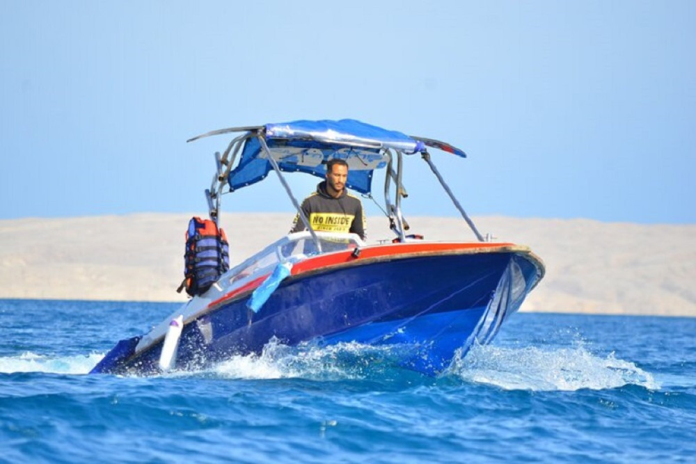 Private Speed Boat to Dolphin House & Water activities W/Transfer-Hurghada