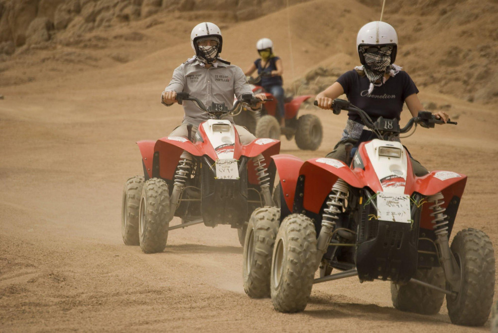 Small Group Sunset Safari Experience by ATV Quad W/Transfer-Sharm El Sheikh