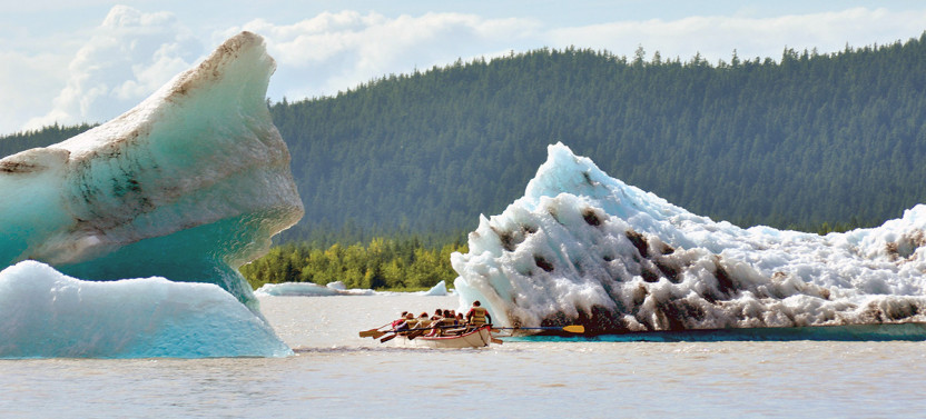 Mendenhall Lake Canoe Adventure