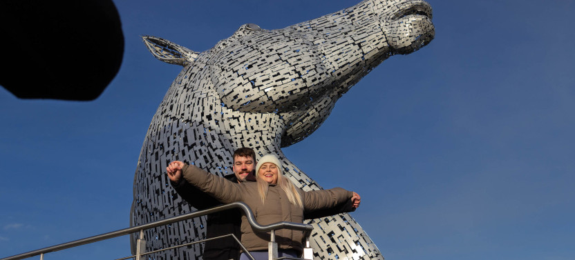 Loch Lomond, Stirling Castle and the Kelpies from Edinburgh
