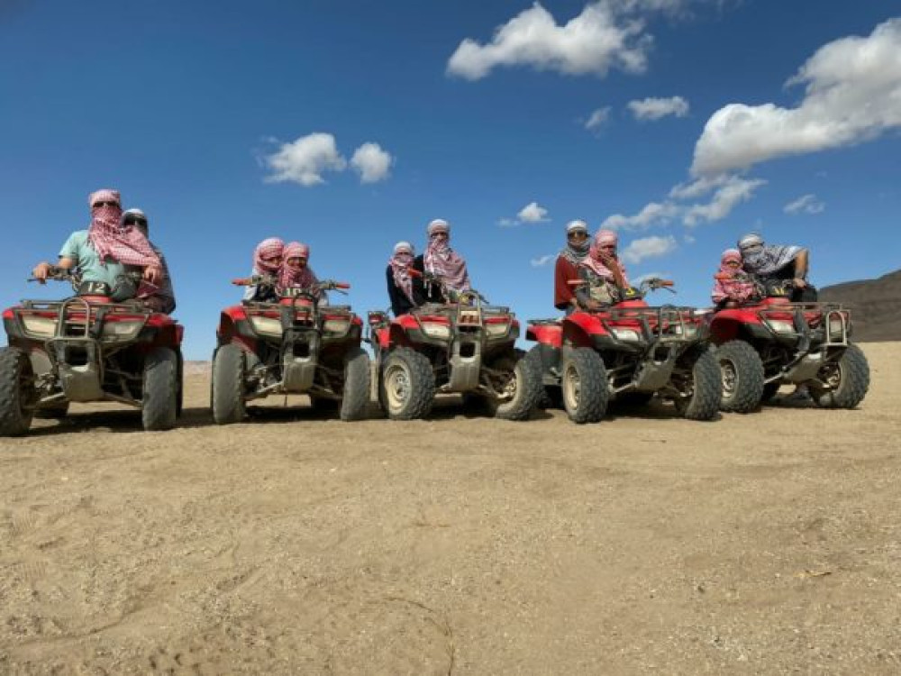 Morning or Sunset Quad Desert Safari Tours in Luxor