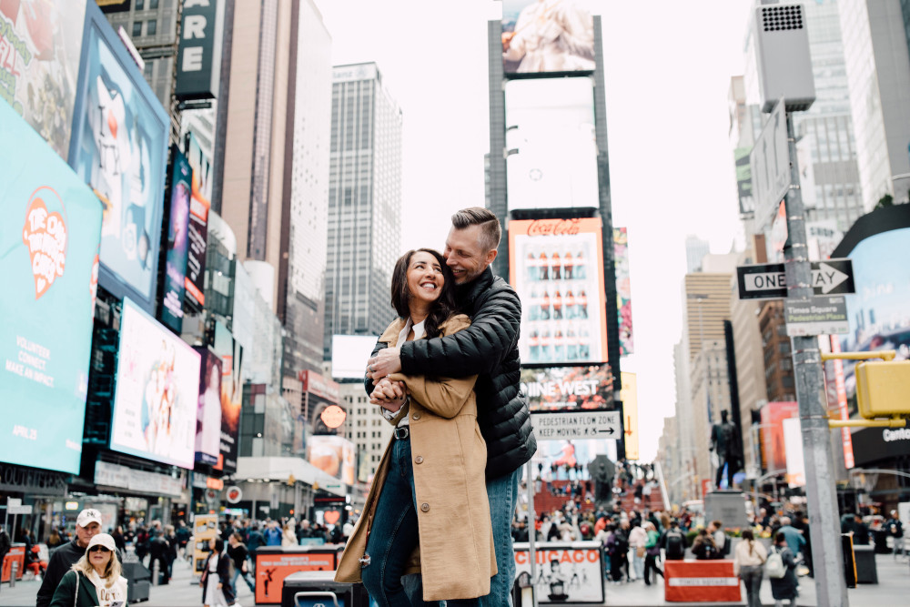New York City - Romantic Private Photoshoot for Couples with a Top-Rated Local Photographer